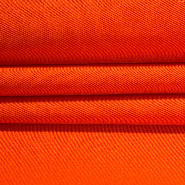 Gintex-FRC260 260gsm FR Treated Cotton Twill, NFPA 2112 & EN ISO 11612 E2 for Oil & Gas Workwear