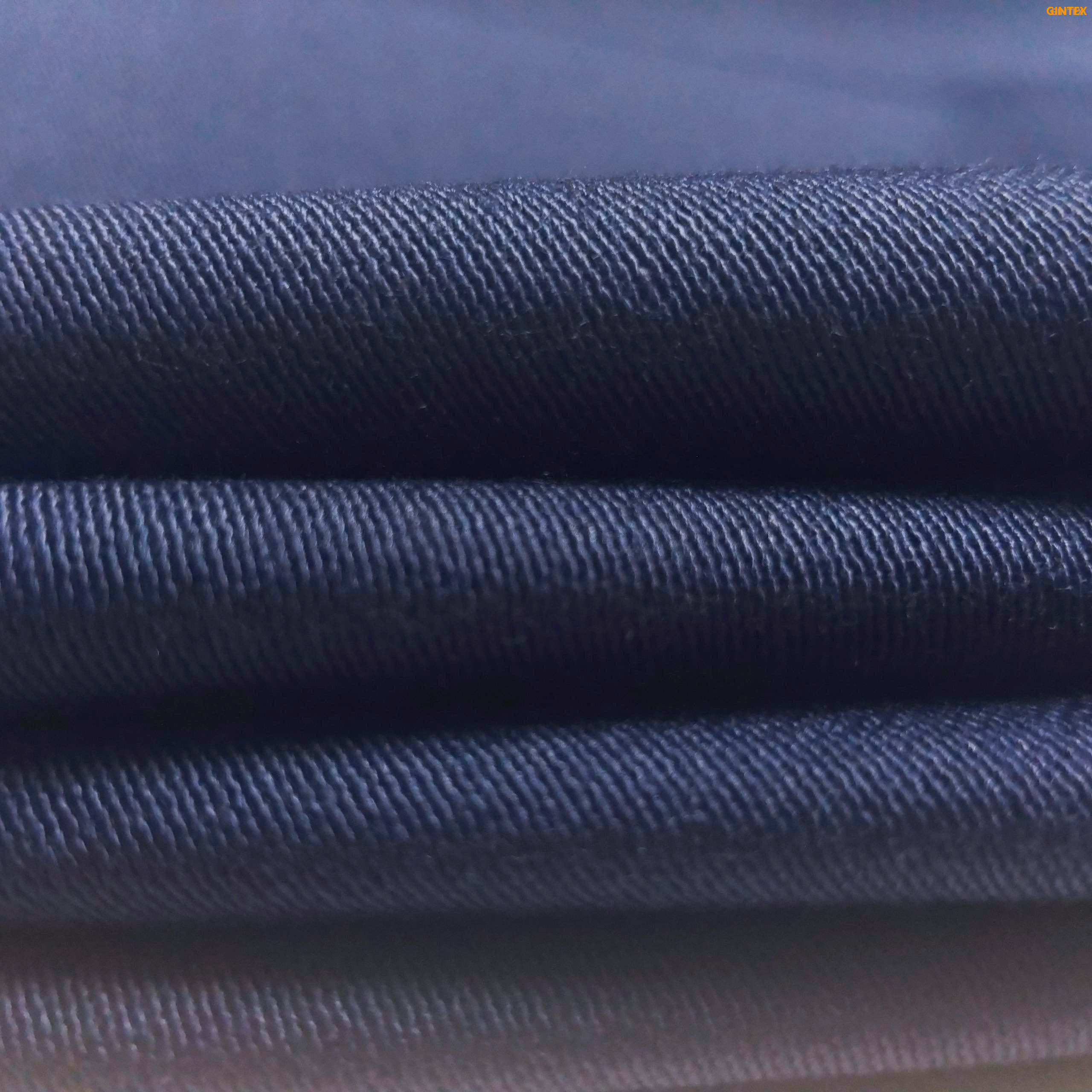 Gintex-FRCN300A: FR Cotton/Nylon Satin with ATPV 13 cal/cm² and NFPA 2112