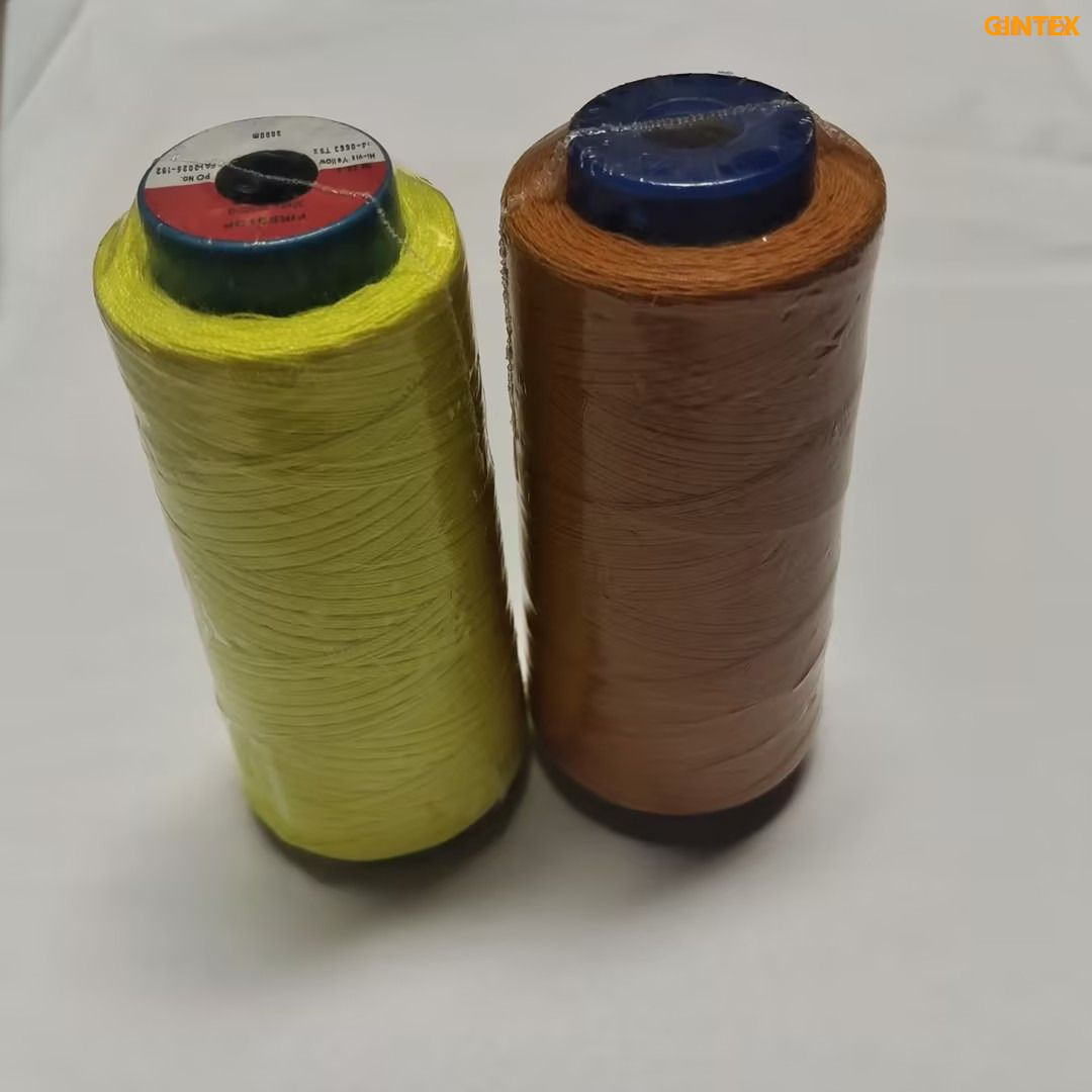 Gintex Meta-Aramid Sewing Thread Ne 40/2 For Flame-Resistant Garments
