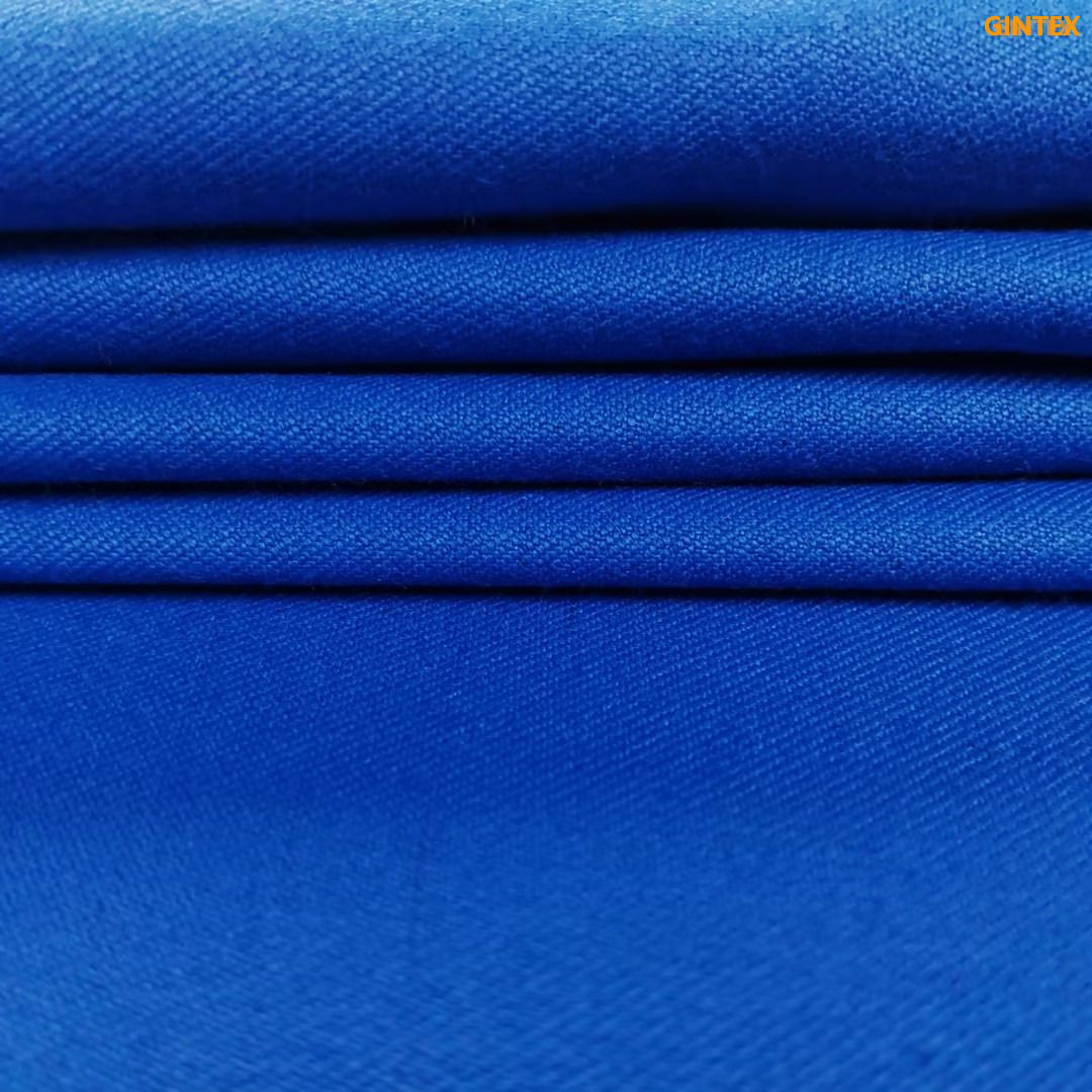 Gintex-Mod 280S: FR Twill Fabric with EN ISO 11612, EN 61482-2 and EN 13034
